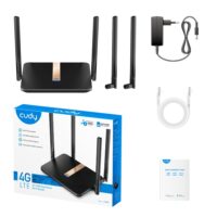 Cudy LT500D wireless router Fast Ethernet Dual-band (2.4 GHz / 5 GHz) 4G Black - Slika 4