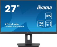 IIYAMA XUB2792QSU-B6 27inch ETE IPS-panel 2560x1440 100Hz 0.4ms MPRT FreeSync 15cm height adj. stand Pivot 250cd/m HDMI