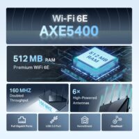 TP-Link Archer AXE5400 ARCHER AXE75 Tri-Band Gigabit Wi-Fi 6E Router - Slika 5