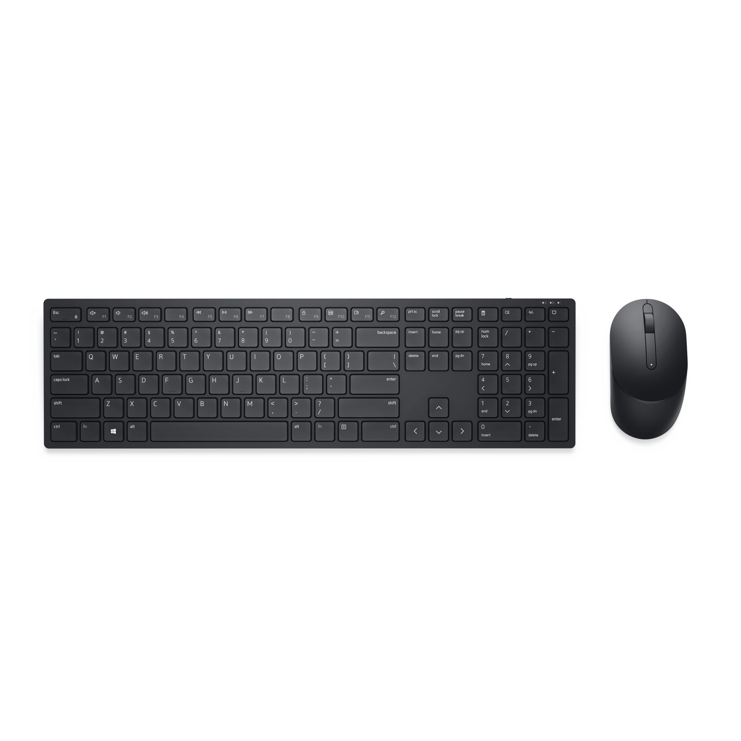 DELL KM5221W keyboard Mouse included RF Wireless QWERTY US I...