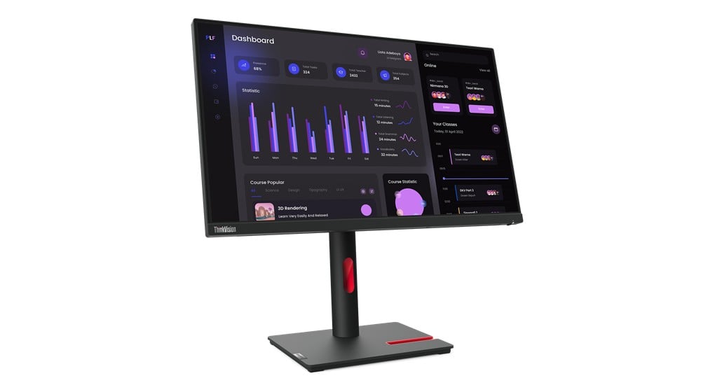 Lenovo ThinkVision T24i-30 60.5 cm (23.8″) 1920 x 1080...