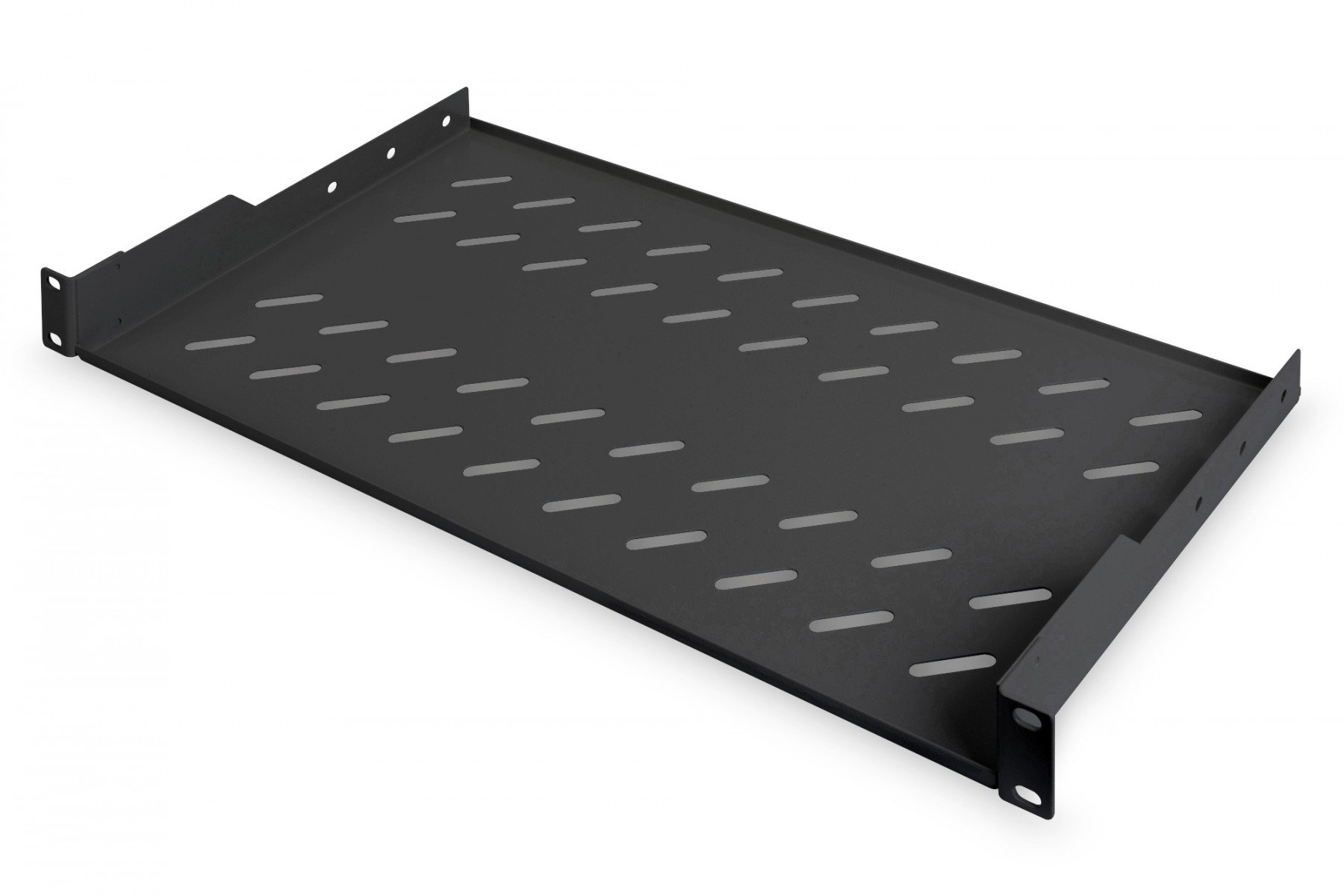 1U fixed shelf for racks from 400 mm depth 45x483x250 mm, up...