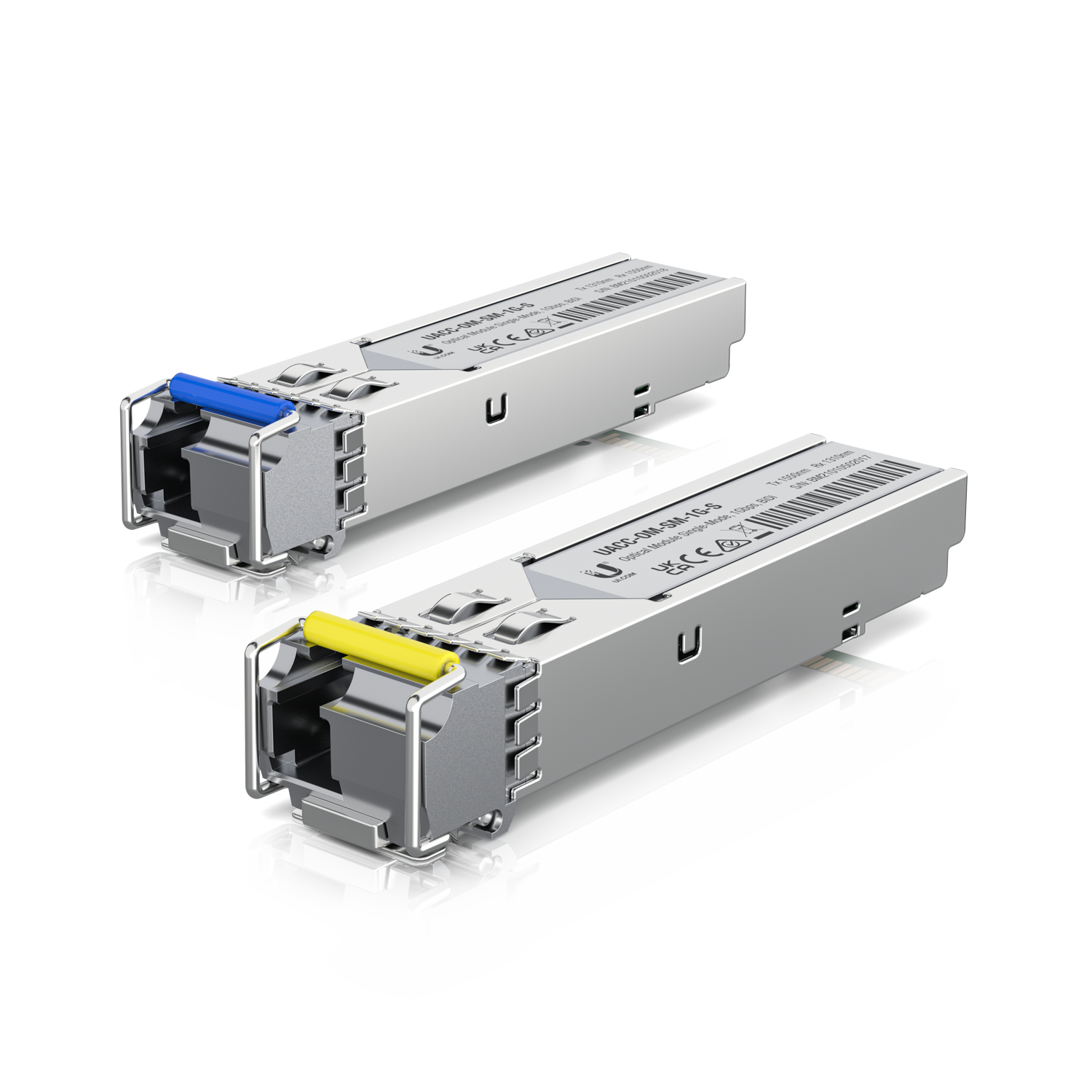 UbiQuiti UACC-OM-SM-1G-S-2 Fiber Single-Mode Module 1G BiDi ...