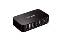 D-Link DUB-H7 USB 2.0 Type-B 480 Mbit/s Black - Slika 2