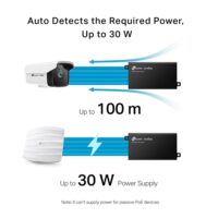 TP-Link POE160S (TL-POE160S) PoE+ Injector Adapter - Slika 6