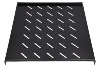 Extralink FIXED SHELF FOR 800MM DEPTH CABINET,19\" 500MMX1U, BLACK Rack shelf - Slika 4