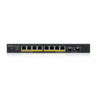 Zyxel GS1900-10HP v2, 8-port GbE L2 PoE Smart Switch + 2 SFP slots, 802.3at, desktop, fanless, 70 Watt - Slika 3