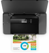 HP Officejet 200 Mobile Printer, Print, Front-facing USB printing - Slika 10