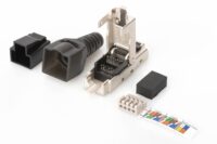 CAT 6A Field Termination Plug, STP, dust cap, bend relief - Slika 5
