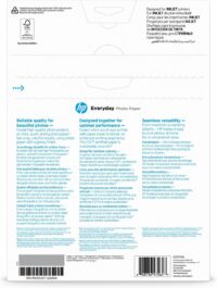 HP Everyday Photo Paper, Glossy, 200 g/m2, A4 (210 x 297 mm), 100 sheets - Slika 3