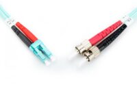 FO patch cord, duplex, LC to ST MM OM3 50/125 µ, 2 m - Slika 4