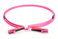 FO patch cord, duplex, LC to LC MM OM4 50/125 µ, 3 m - Slika 2