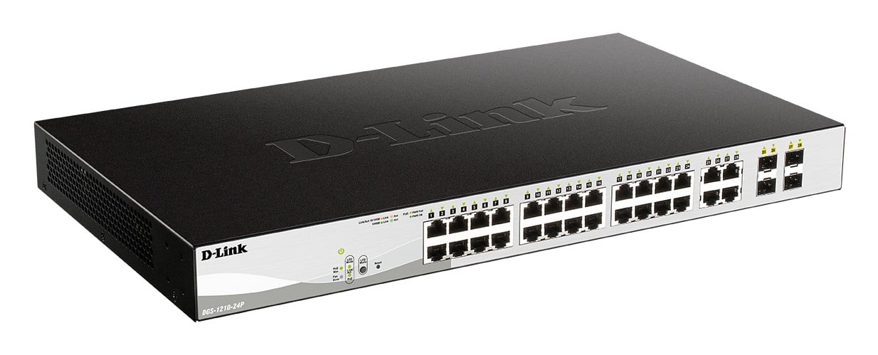 D-Link Web Smart DGS-1210-24P – Switch Managed 24 x 10...