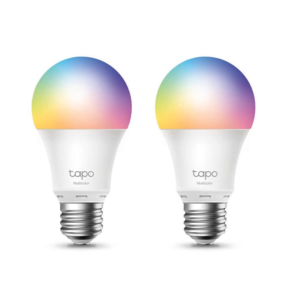 TP-Link Tapo L530E(2-pack) Smart Wi-Fi Light Bulb, Multicolo...