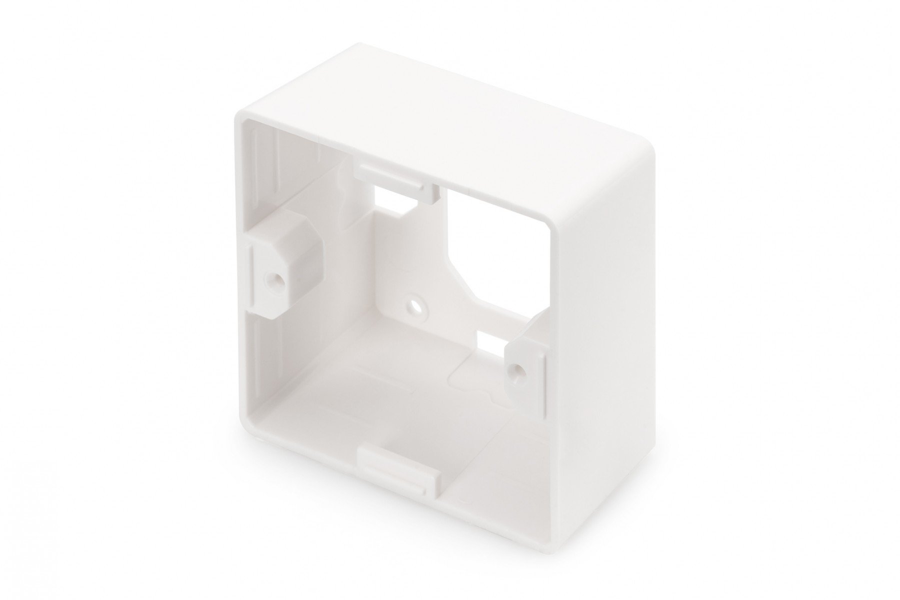 Surface mount box for faceplates 80x80x42 mm, color pure whi...