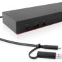 Lenovo 40AF0135EU notebook dock/port replicator Wired Black