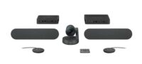 Logitech Rally Plus Ultra-HD ConferenceCam - BLACK - USB - PLUGC - EMEA-914 - DUAL SPEAKER EU