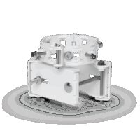 Ubiquiti UACC-Wave-AP-Micro-Mount Pole mount that supports up to four Wave AP Micros to provide 360°