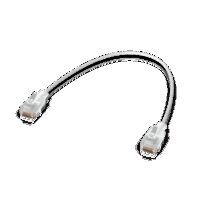 Ubiquiti UACC-Cable-Patch-EL-0.15M-W UniFi patch cable with translucent booted RJ45 and Etherlighting support when paired with UniFi Pro Max switching, 0.15 m,  - Slika 9