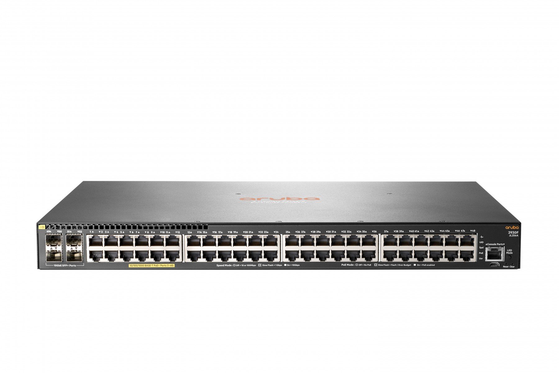 Hewlett Packard Enterprise 2930F 48G PoE+ 4SFP+ Switch ̵...