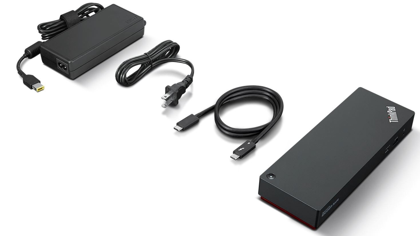 Lenovo ThinkPad Universal Thunderbolt 4 Smart Dock Wired Bla...