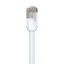 Ubiquiti UACC-Cable-Patch-Outdoor-C6A-1M-W networking cable White 39.4" (1 m) Cat6a