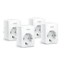 TP-Link Tapo P100(4-pack) Mini Smart Wi-Fi Socket, 4-Pack