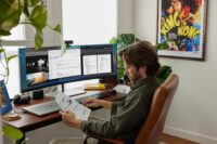 HP Display E45C G5 Curved - Slika 6