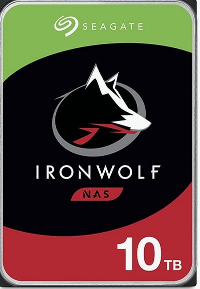 Seagate Ironwolf Air 10TB NAS Hard Drive (ST10000VN000)