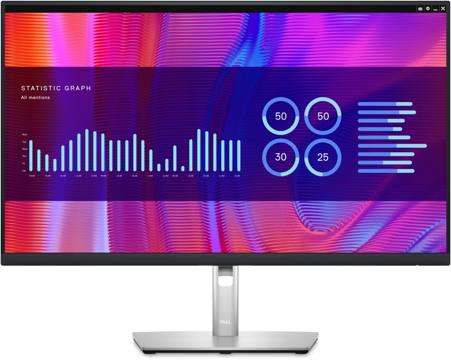 DELL P Series P2723DE 68.6 cm (27″) 2560 x 1440 pixels...