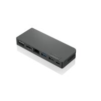 Lenovo 4X90S92381 notebook dock/port replicator Wired USB 3.2 Gen 1 (3.1 Gen 1) Type-C Grey - Slika 2