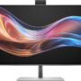 HP Series 7 Pro 27 inch 4K Conferencing Monitor - 727pm computer monitor 27" 3840 x 2160 pixels 4K Ultra HD LCD Black