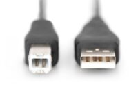 USB connection cable, type A - B M/M, 1.8m, USB 2.0 suitable, bl - Slika 2
