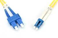 FO patch cord, duplex, LC to SC SM OS2 09/125 µ, 3 m - Slika 4