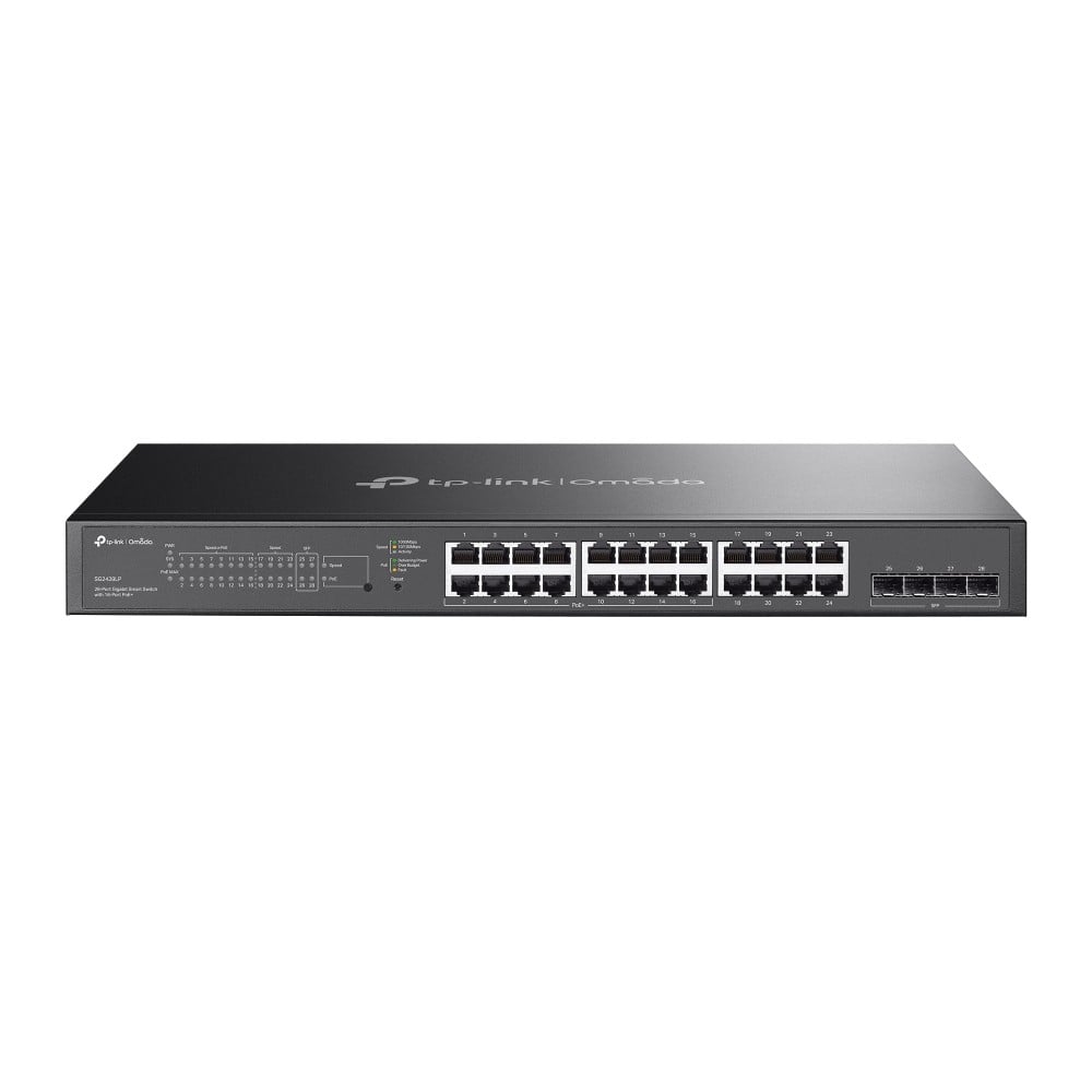 TP-LINK SG2428LP 16xGE PoE+ 8xGE 4xSFP Switch