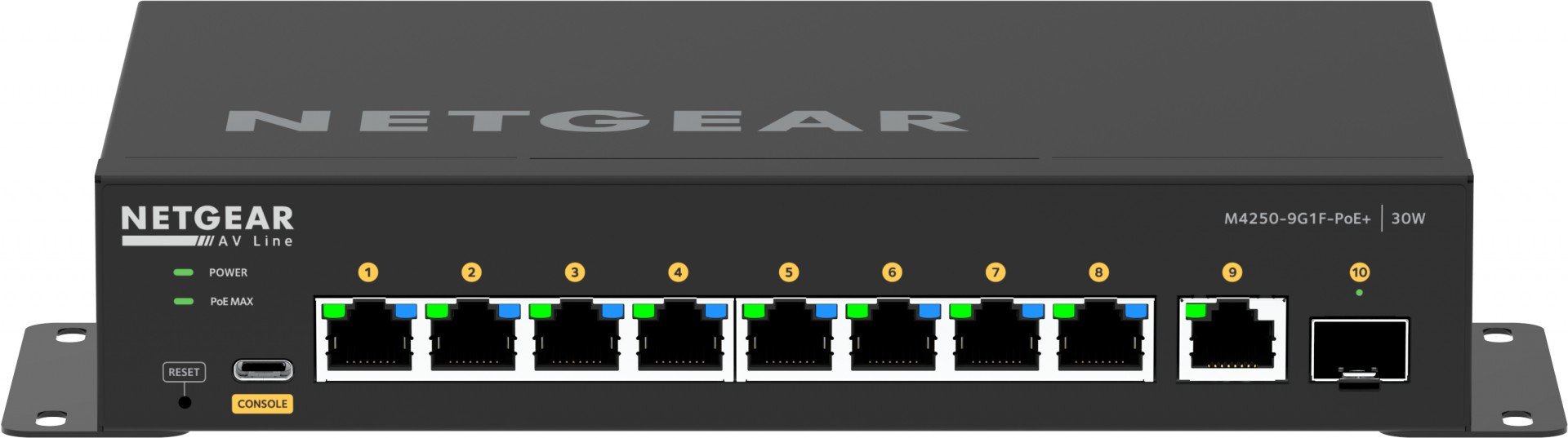 NETGEAR GSM4210PD-100EUS M4250-9G1F-POE+ MANAGED SWITCH