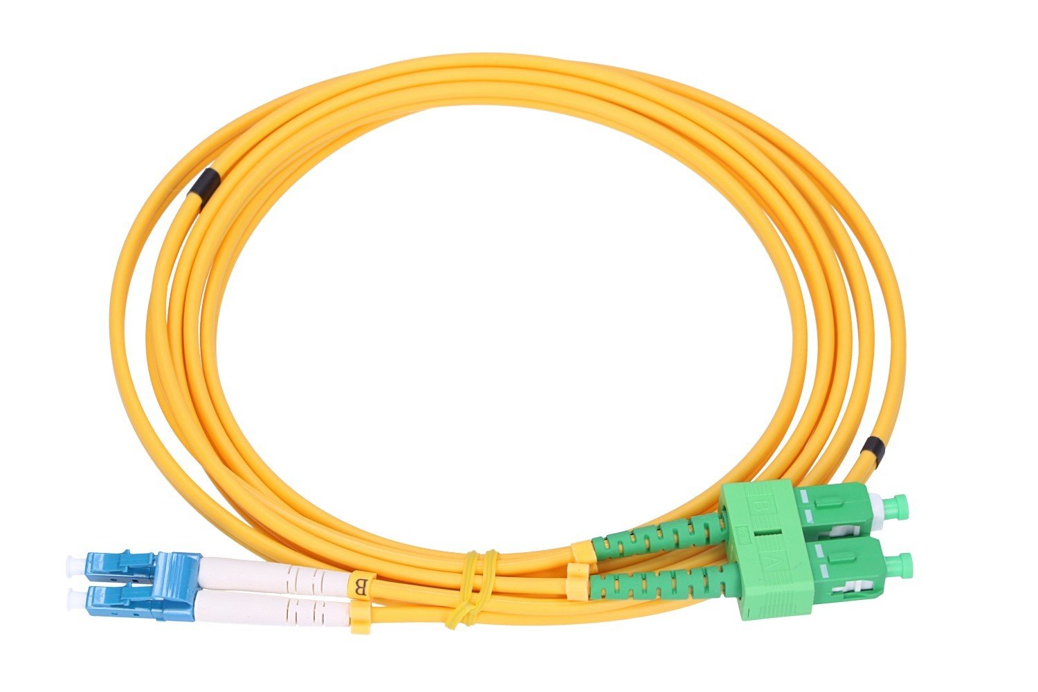 Extralink LC/UPC-SC/APC | Patchcord | Single Mode, Duplex, G...