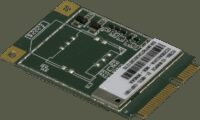 MikroTik 2G/3G/4G/LTE miniPCi-e card with 2 x u.FL connectors for International bands 1/3/5/7/8/20/28/38/40/41, CAT4