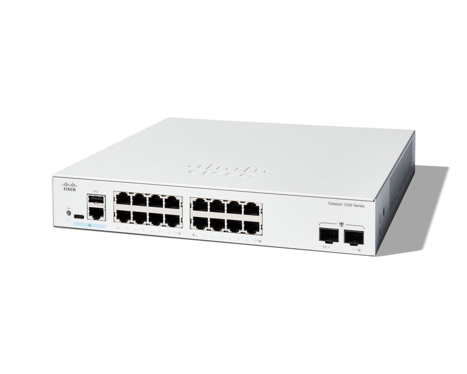 Catalyst 1200 16-port GE, 2x1G SFP