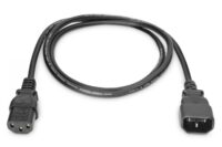 Power Cord extension cable, C14 - C13 M/F, 5.0m, H05VV-F3G 1.0qmm, sw - Slika 2
