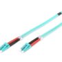 FO patch cord, duplex, LC to LC MM OM3 50/125 µ, 2 m