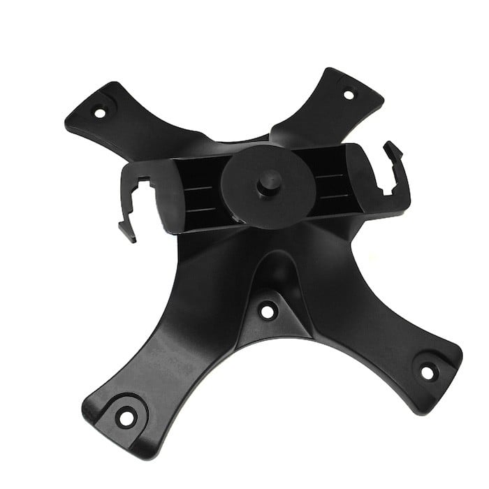 Aruba Flat Surface Wall/Ceiling Black Basic Flat Surface Mou...