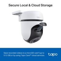 TP-Link Tapo C510W Outdoor Pan/Tilt Security Wi-Fi Camera - Slika 10
