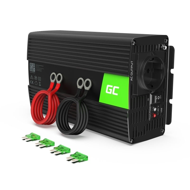 Green Cell Power Inverter 24V to 230V 1000W/2000W Pure sine ...