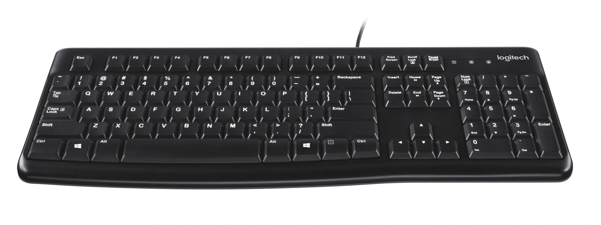 Logitecha klawiatura Keyboard K120 for Business, US Int̵...