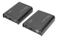 HDMI KVM Extender, 120 m, Full HD, 1080p over network cable (Cat 5, 5E, 6),