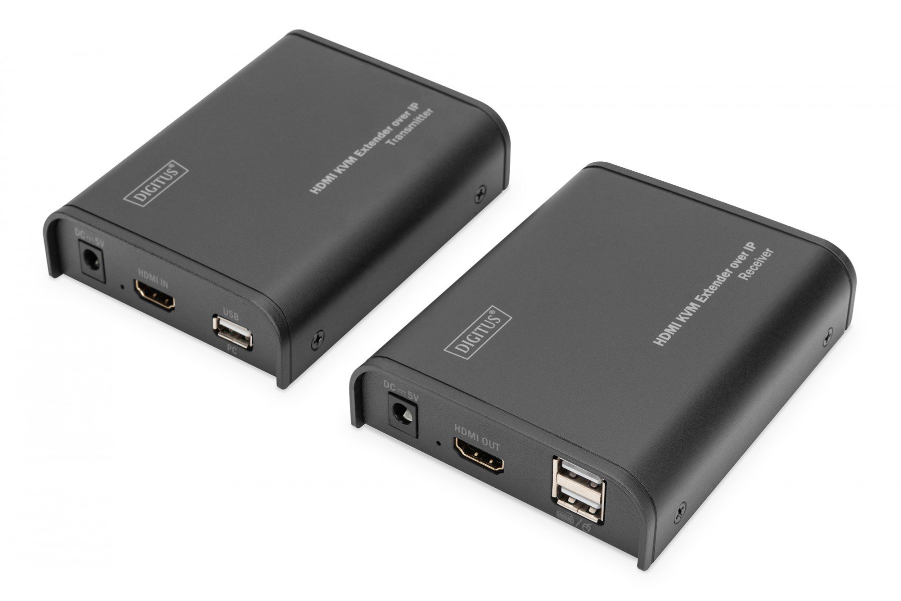 HDMI KVM Extender, 120 m, Full HD, 1080p over network cable ...