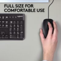 Logitech B110 Silent - BLACK - EMEA - Slika 3