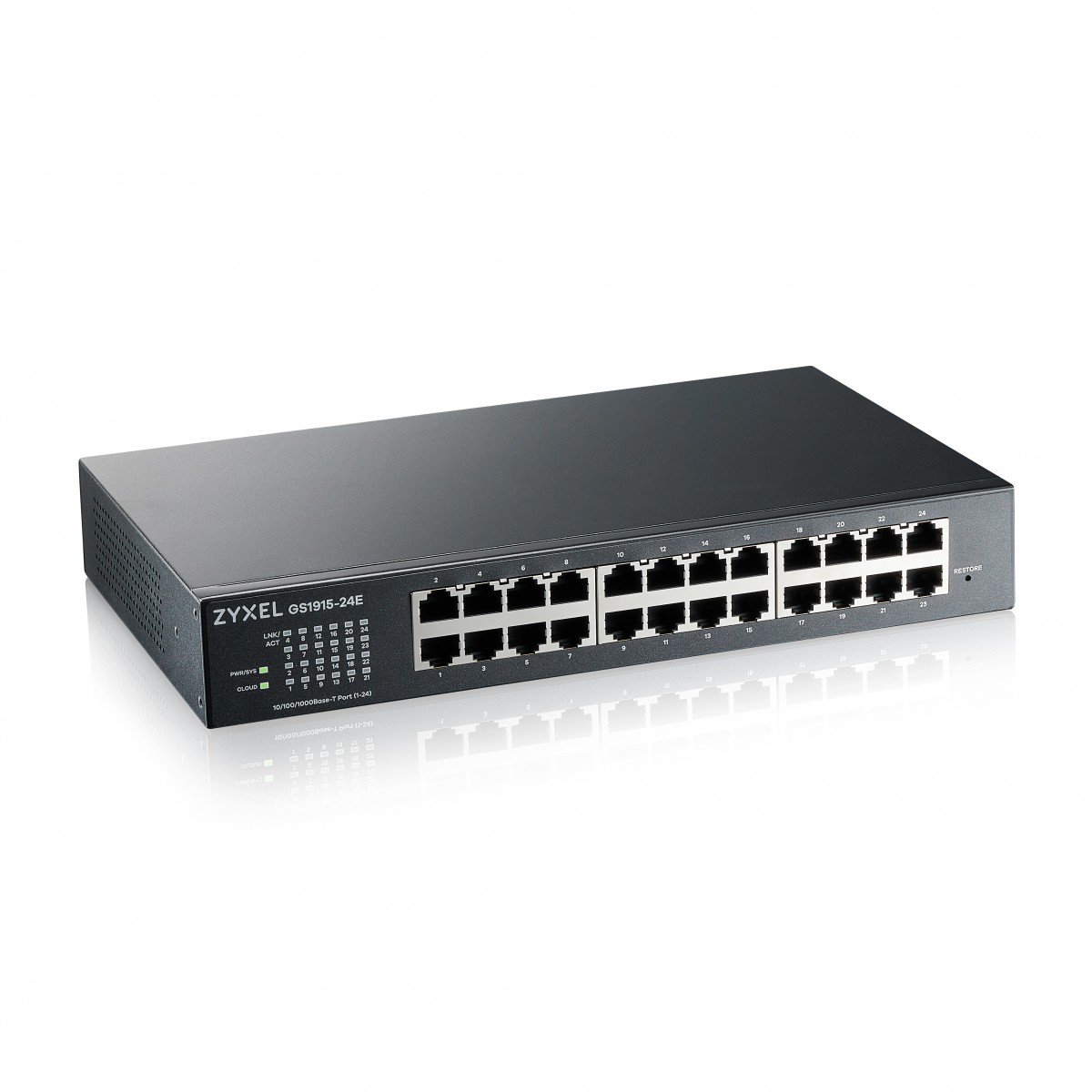 Zyxel GS1915-24E, 24-port GbE Smart hybrid mode Switch, stan...