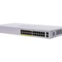 Cisco CBS110-24PP-EU Unmanaged 24-port GE, (12 support PoE with 100W power budget), 2x1G SFP Shared